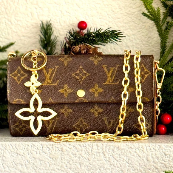 Louis Vuitton Monogram Portefeiulle Sarah Long Bifold Wallet/converted - Picture 3 of 16